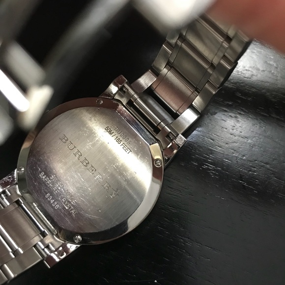Rose Gold Two tone Burberry Watch - Picture 3 of 7
